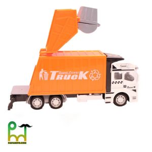 ماکت فلزی ماشین کامیون حمل زباله